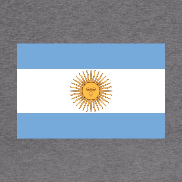 Flag of Argentina by Bravuramedia